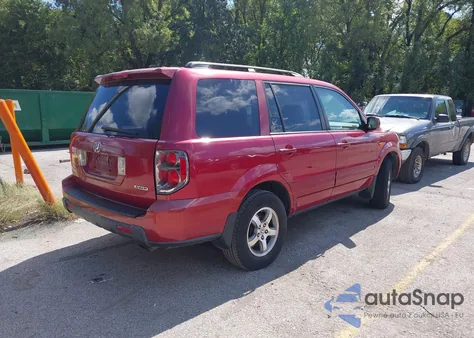 2006 Honda Pilot Ex-L from USA, damaged, VIN 2HKYF18586H526721